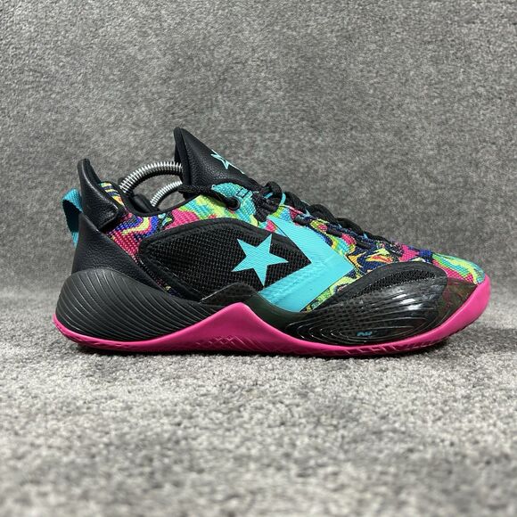 Converse All Star BB Shift A00406C Mens Size 9 Black Pink Teal Basketball Shoes main image 11